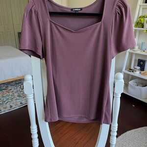 Express Dusty Purple Blouse